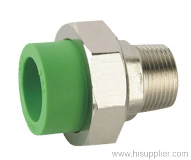 plastic plated al. & pipe adapter