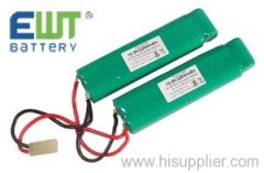 NI-MH 10.8V 2800mAh Airsoft gun battery pack