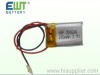 100mAh 3.7V MP4 player Li-polymer battery