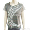 lady's elastic t-shirt