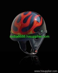 DOT approved Fiberglass shell helmet (