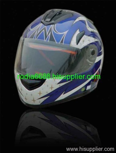 ECE approved Fiberglass shell helmet