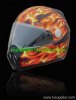 ECE approved Fiberglass shell helmet