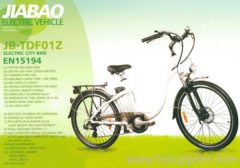EN 15294 approved electric city bike
