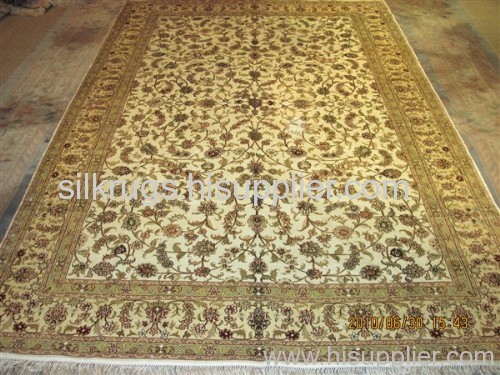 300L handknotted Persian pure silk carpet