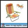 folding beach chair with aluminum frame