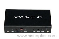 1080P HDMI 1.3v 4 Ports AUTO HDMI Amplifier Switcher