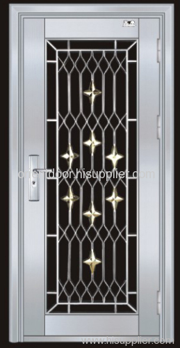 stainless steel door