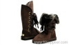 wooled boots