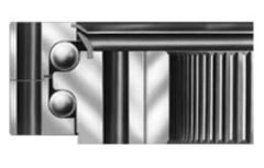 Double-row ball type slewing bearing