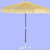 dia 300cm garden umbrella with wooden frame