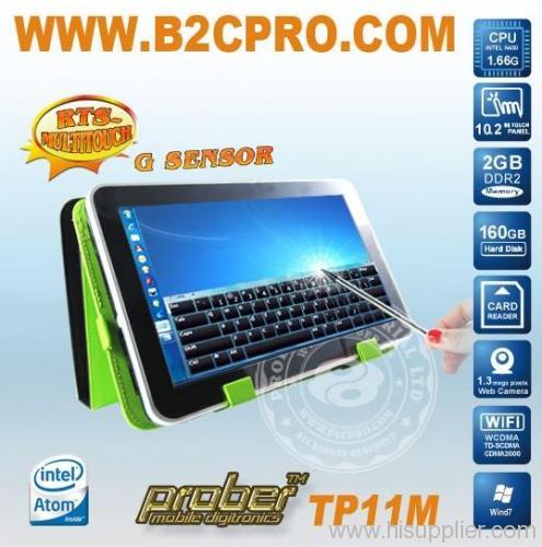 10 inch multi touch tablet pc with 320G HDD