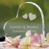 100% handwork polyresin Personalized Acrylic Heart Cake Toppers