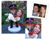 polymer clay - funny wedding cake toppers