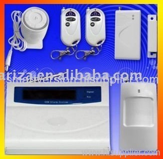 GSM alarm with LCD display