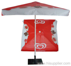 PVC square market umbrella