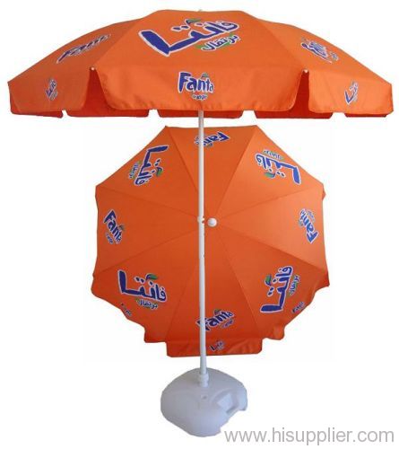 printing polyeser advertising beach umbrella
