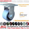 Cast iron casters - 4 inc rigid cast iron casters