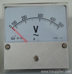 Analog Panel Meter Voltmeter