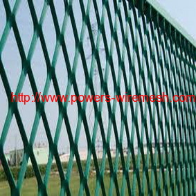 Expanded Metal Fence