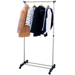 Metal garment rack