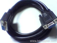 VGA 9pin Female to 9Pin Female cable,