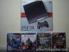 New Original Sony PlayStation3 250GB Slim +10 Games +2 DualShock3 Controllers