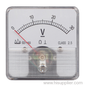 60 Moving Coil Instrument DC Voltmeter
