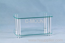 Glass TV Table