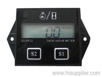 LCD Tachometer Hour Meter