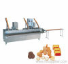 biscuit sandwiching machine connect packing machine