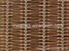 golden color woven metal fabric panel