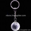 golf ball crystal keychain