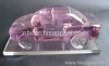 pink crystal car model