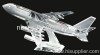 crystal airplane model