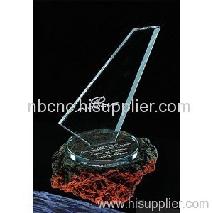 glass trophy