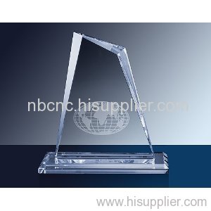 crystal trophy