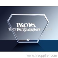 crystal trophy