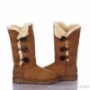 Ugg 1873 women's Bailey Button Triplet Chestnut Boots