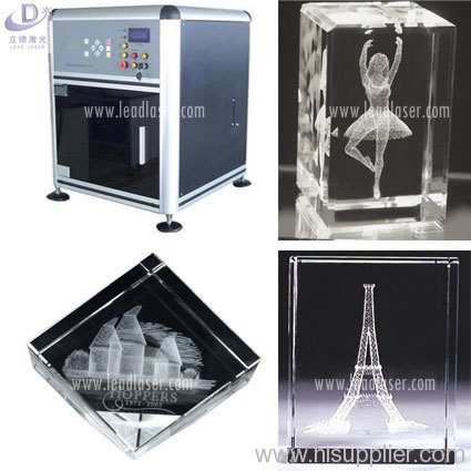 3D Art Glass Laser Engraving Machine