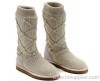 UGG 5879 White Women's Classic Argyle Knit