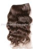 human hair extension weaving weft