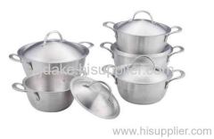 Aluminum cooking pot set