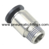 Round Male Straight push in fittings