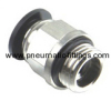 Male Straight pneumatic fittings with G thread bell prestolock fittings from china