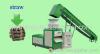 Wood briquette machine