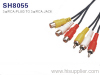 3 RCA Plug to 3 RCA Jack