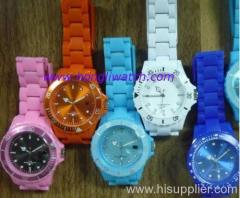 Silicone special sport watch