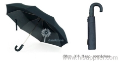 rubber handle folding umbrellas