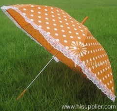 straight plastic lace umbrellas